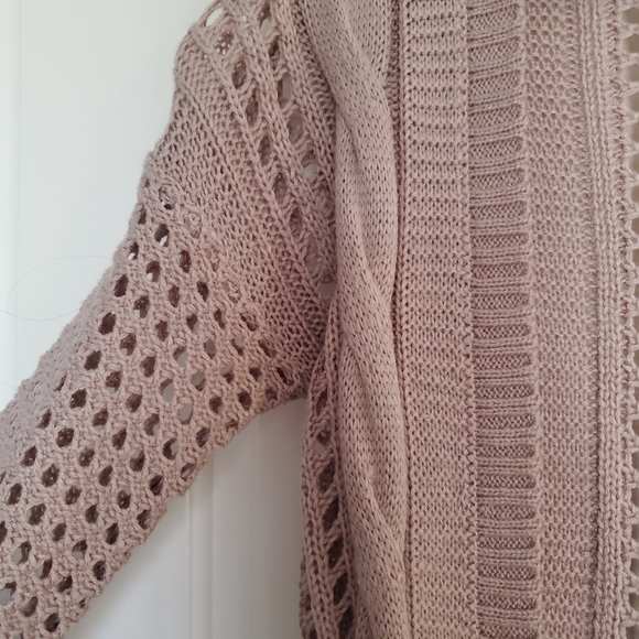 Beige duster sweater - Picture 4 of 5